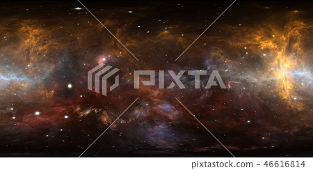 360 degree space nebula panorama 360 degree space nebula panorama 46616814