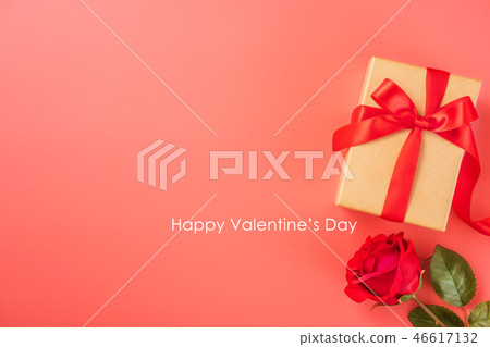 Valentine's Day White Valentine's Day Gift Ribbon Rose Pantone 2019 Representative color living coral 46617132