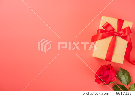 Valentine's Day White Valentine's Day Gift Ribbon Rose Pantone 2019 Representative color living coral Valentine's Day White Valentine's Day Gift Ribbon Rose Pantone 2019 Representative color living coral 46617135