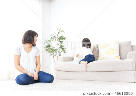 母親和孩子 46618890