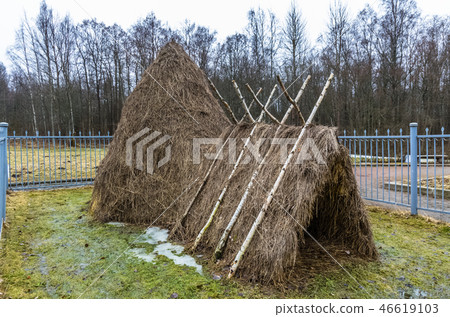 Lenin's hut near lake Razliv Lenin's hut near lake Razliv 46619103