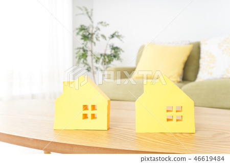 Modern interior Modern interior 46619484