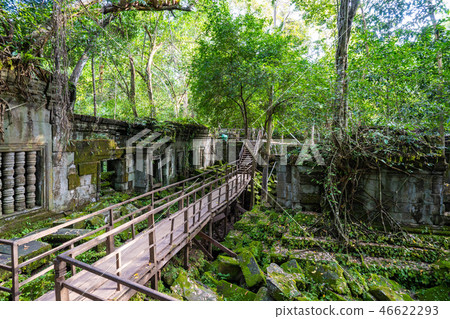Beng Mealea buddhist temple of Angkor Beng Mealea buddhist temple of Angkor 46622293