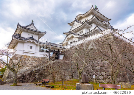 The ruins of the castle tower Iga Ueno Castle The ruins of the castle tower Iga Ueno Castle 46622989