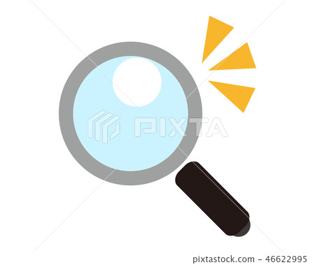 Magnifying glass loupe magnifier vector Magnifying glass loupe magnifier vector 46622995