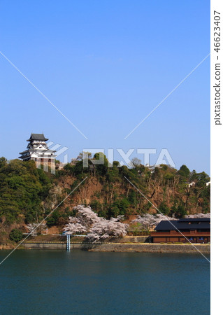 春天犬山市景觀 春天犬山市景觀 46623407