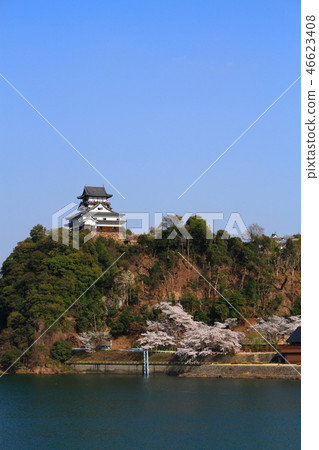 春天犬山市景觀 春天犬山市景觀 46623408