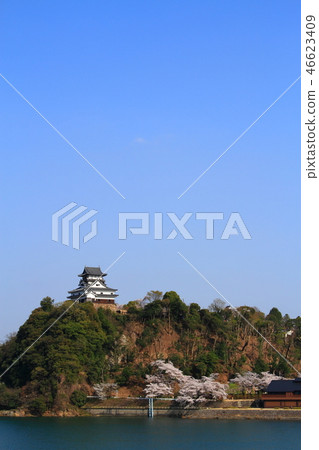 春天犬山市景觀 春天犬山市景觀 46623409