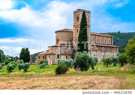 The Abbey of Sant'Antimo in Italy 46623699