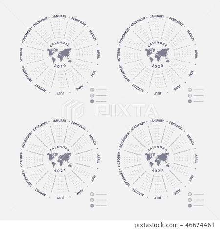 Calendar 2019, 2020, 2021 and 2022 Calendar 46624461