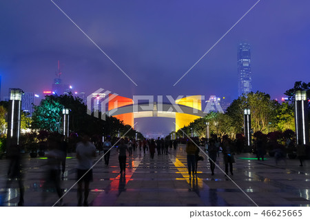 深圳市福田區夜景 深圳市福田區夜景 46625665