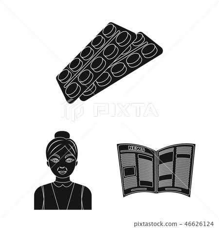 Human old age black icons in set collection for design. Pensioner, period of life vector symbol Human old age black icons in set collection for design. Pensioner, period of life vector symbol 46626124