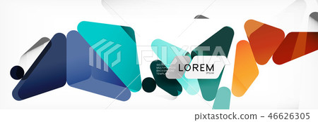 Mosaic triangular low poly style abstract geometric background. Polygonal vector. Abstract white Mosaic triangular low poly style abstract geometric background. Polygonal vector. Abstract white 46626305