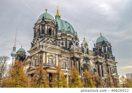 The majestic Berlin Cathedral Germany. 46626912