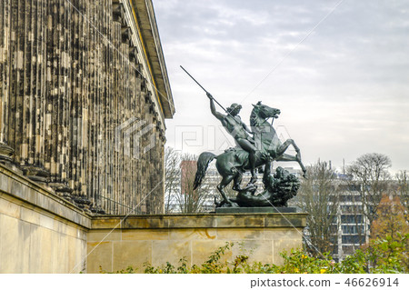 sculpture near the Old Museum Altes Museum Berlin sculpture near the Old Museum Altes Museum Berlin 46626914