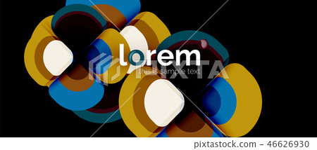 Geometric modern abstract background 46626930