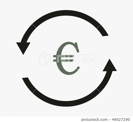 icon convert euro 46627290