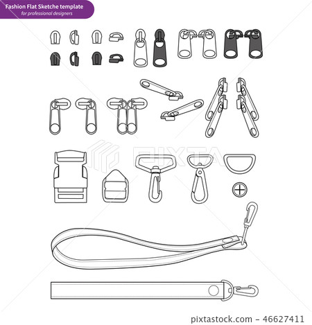 fashion, schematism, Fashion Design - Stock Illustration [46627411] - PIXTA