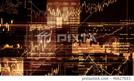 Stock indexes in the virtual space Stock indexes in the virtual space 46627681