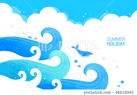 Cool summer sea Cool summer sea 46628945