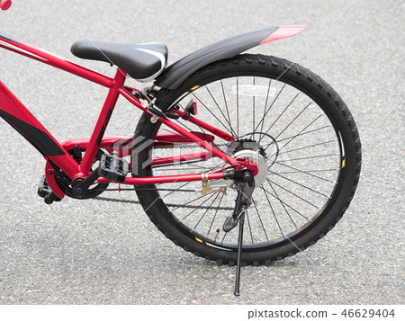 Child bicycle rear wheel and stand Child bicycle rear wheel and stand 46629404