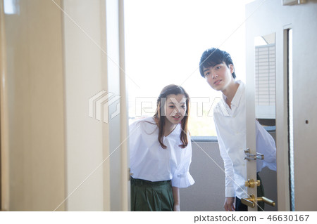 Apartment Property Tour Couple 46630167