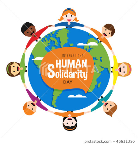 Diverse people around the world for solidarity day Diverse people around the world for solidarity day 46631350