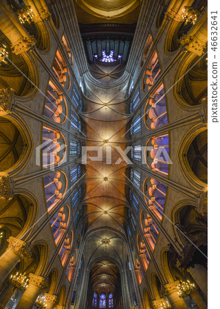 Interior of Notre-Dame de Paris 46632641