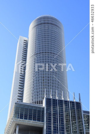 清澈的藍天JR名古屋站建築群 清澈的藍天JR名古屋站建築群 46632933