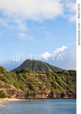 夏威夷可可火山口Hanauma海灣：Hanauma海灣和Koko火山口 46633018