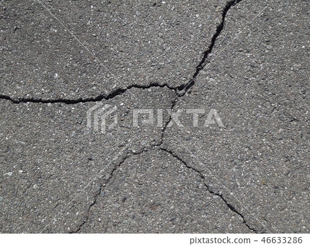 Crack of asphalt Crack of asphalt 46633286