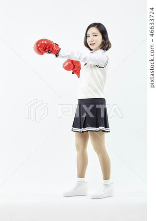 中學生,高中生,學生,教育 中學生,高中生,學生,教育 46633724