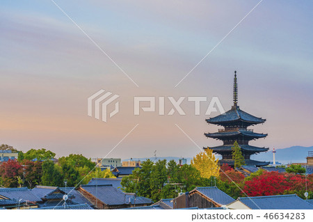 Kyoto: Autumn Yasaka Pagoda (Hokanji Temple) 46634283