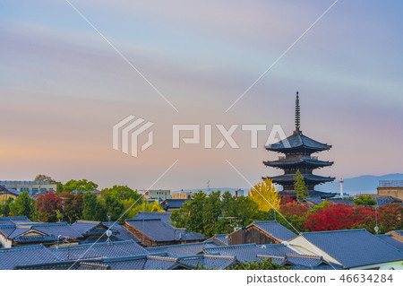 Kyoto: Autumn Yasaka Pagoda (Hokanji Temple) 46634284
