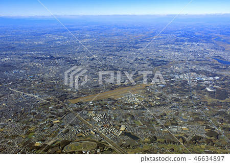 Residential area in the suburbs / around Nishi-Shiroi Station 46634897