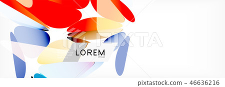 Triangle 3d polygonal art style. Future geometric design. Vector geometry futuristic illustration 46636216