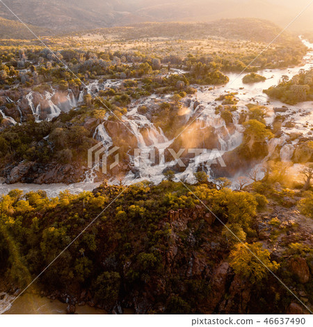 Epupa Falls on the Kunene in Namibia 46637490