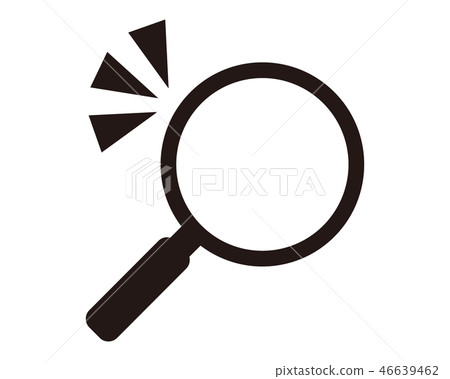 放大鏡放大鏡放大鏡矢量 46639462