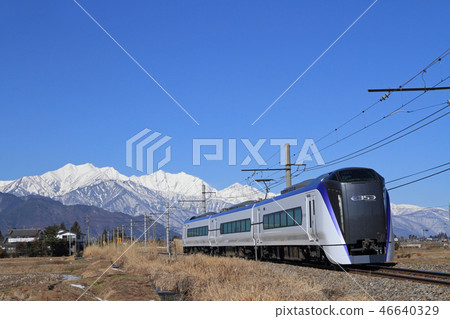 Oito Line E353 series 3-car trial operation February 18, 2016 46640329