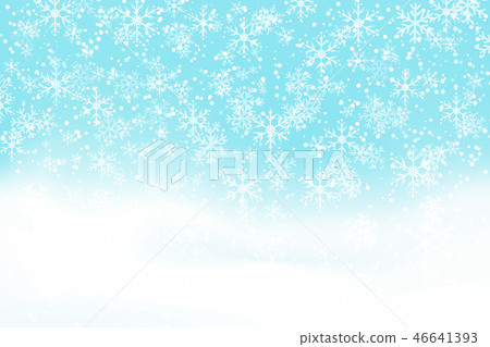 Realistic snowdrift. Winter snowy landscape Eps 10 46641393