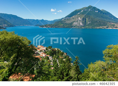Lake Como summer view, Italy 46642305
