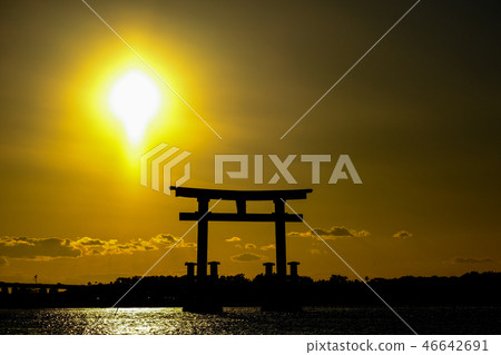 Evening at Hamana Lake Bentenjima Evening at Hamana Lake Bentenjima 46642691