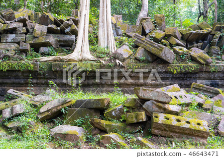ruin at Beng Mealea temple 46643471