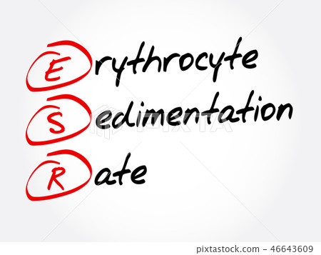 ESR - Erythrocyte Sedimentation Rate acronym ESR - Erythrocyte Sedimentation Rate acronym 46643609