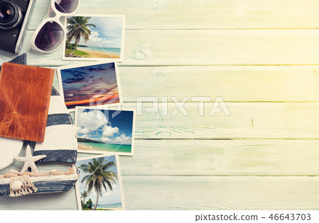 Travel vacation background concept Travel vacation background concept 46643703