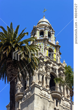 Tower Dome at Balboa Park. Tower Dome at Balboa Park. 46644527