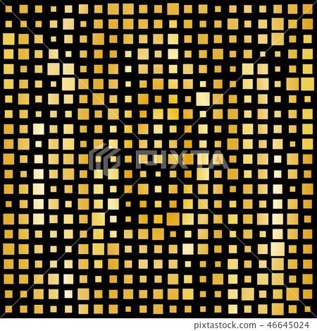 Abstract gold bright background with square shapes Abstract gold bright background with square shapes 46645024