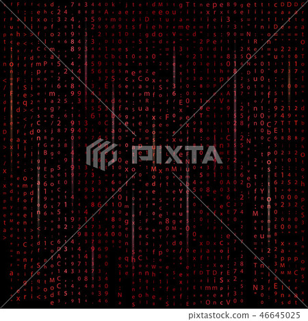 Matrix binary code background Matrix binary code background 46645025