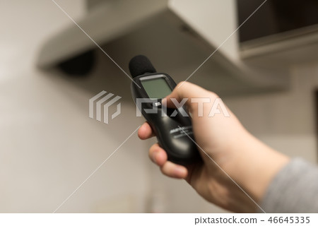 noise meter, indoor, room 46645335