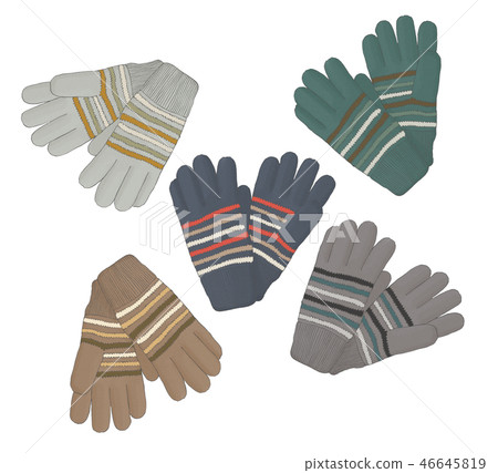 Illustration of gloves Illustration of gloves 46645819